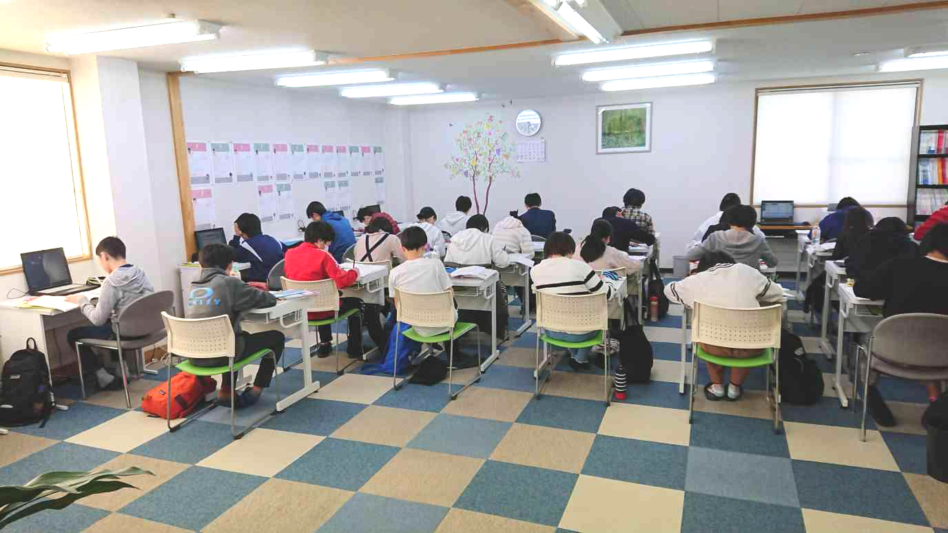 テスト対策燃えてます!【中野教室編】