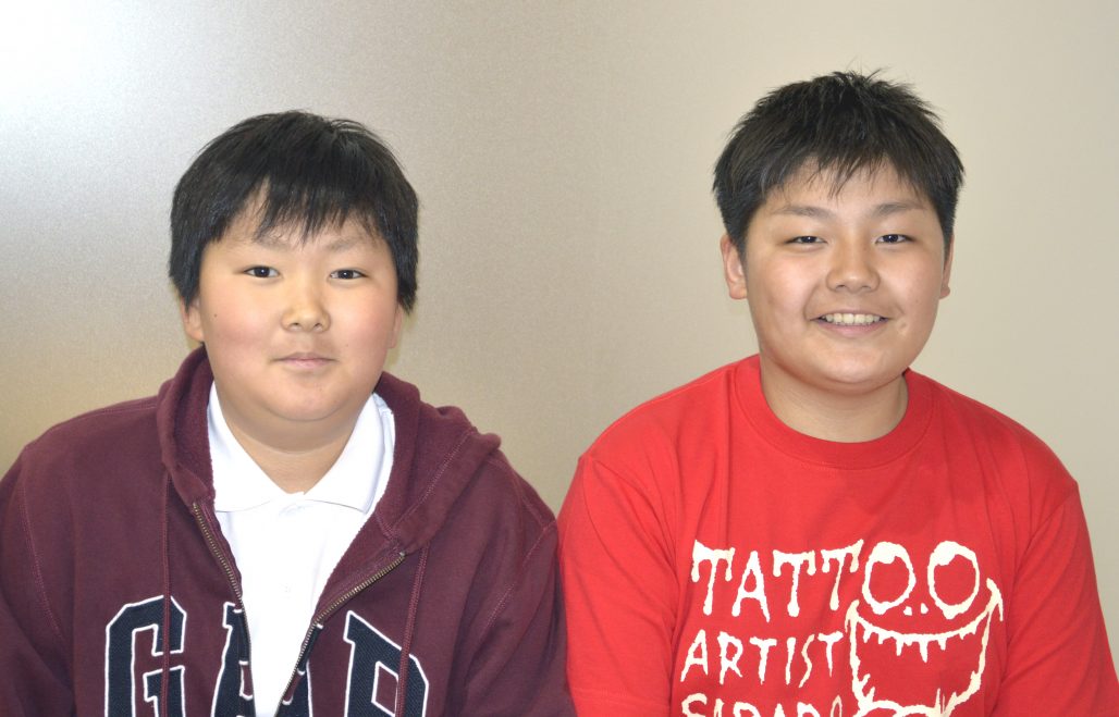 江尻佳成くん&市川虹色くん