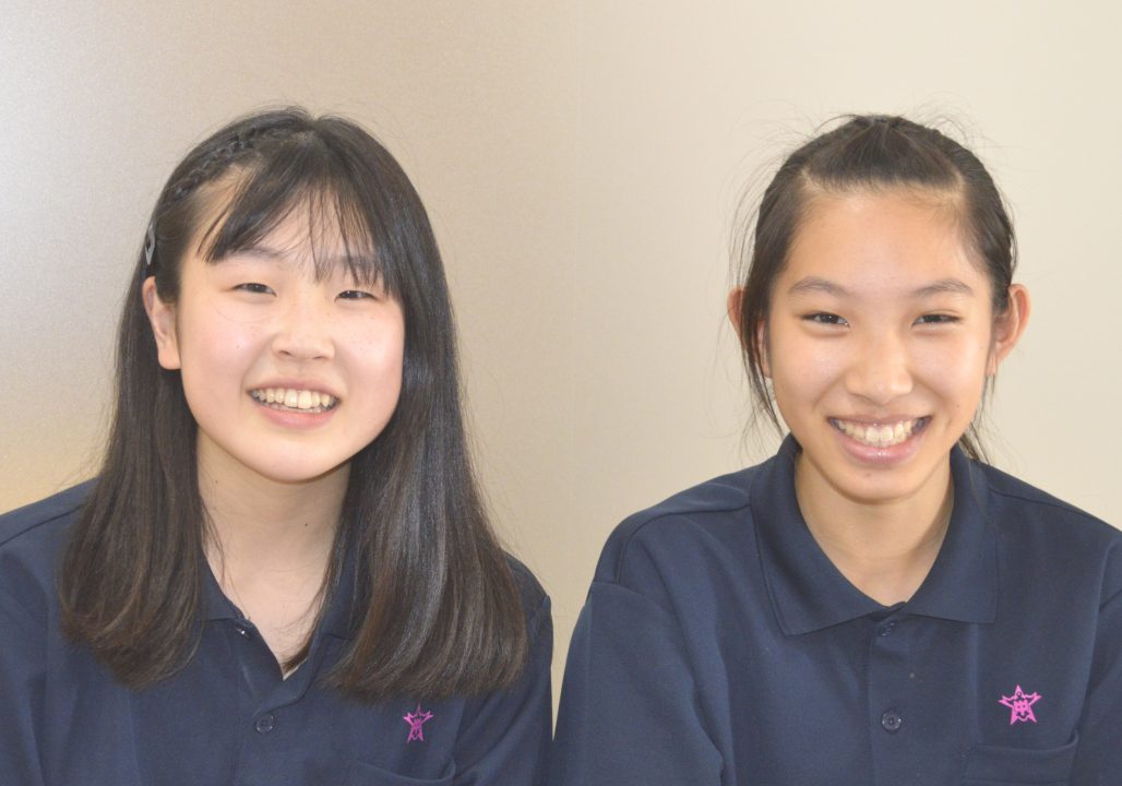 高橋菜梨さん&花川日梨さん