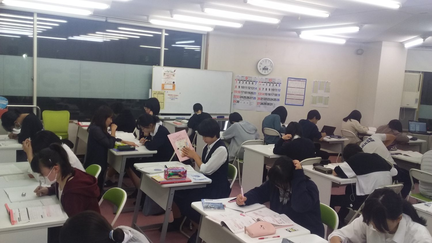 テスト勉強会満員御礼！！【まつがく大町教室】